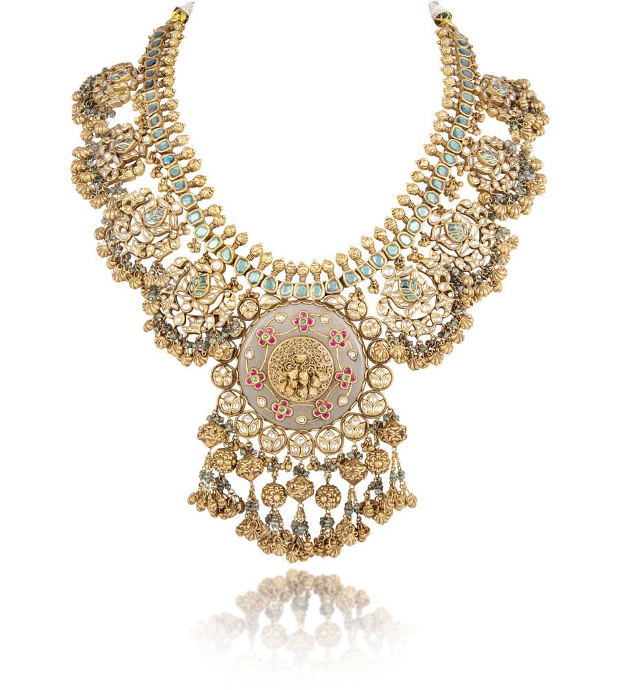 Antique Golden Splendor Necklace